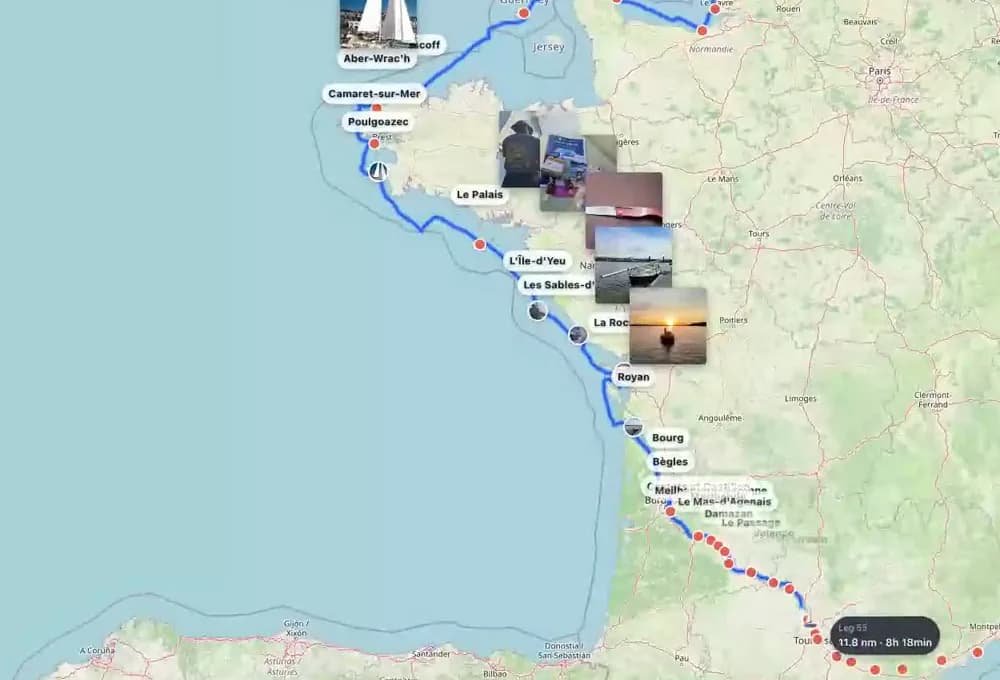 Photos on the Route
